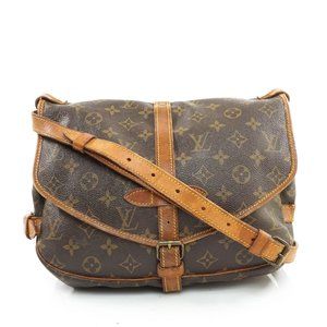 Auth Louis Vuitton Saumur 30 Crossbody #27043L20